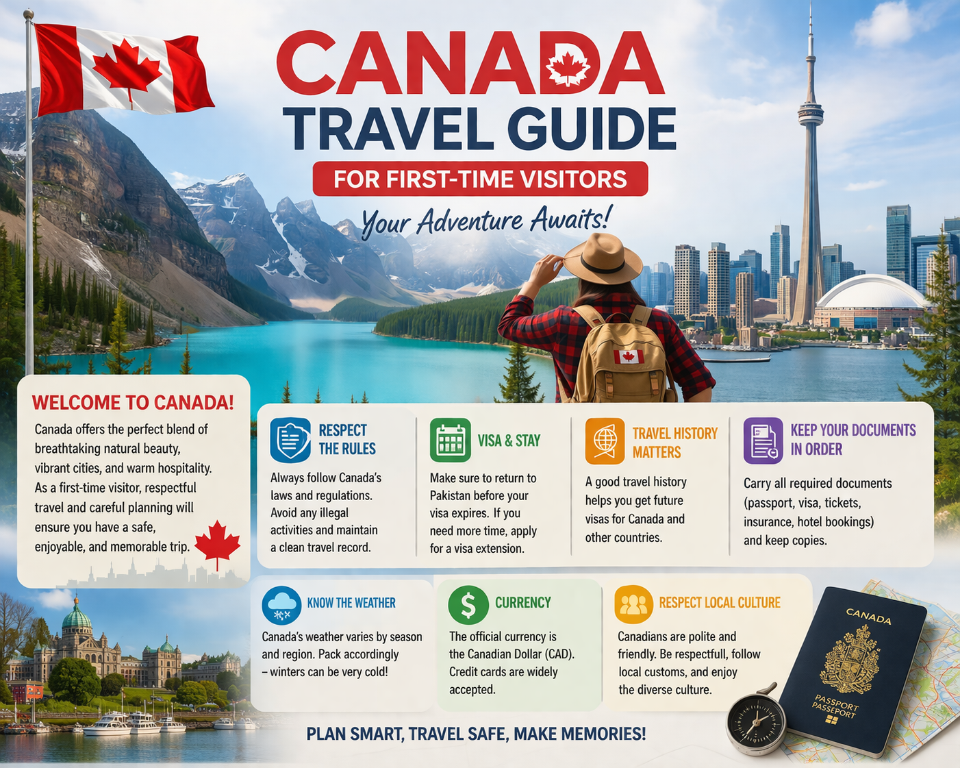 Canada Visit Visa Banner