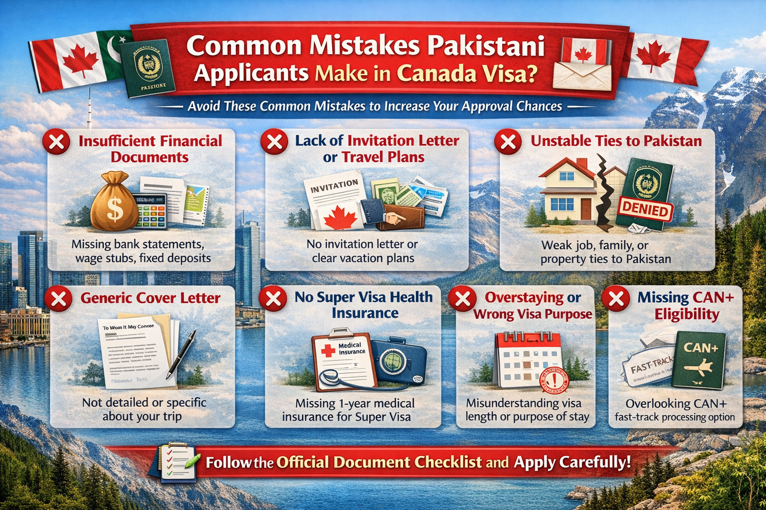 Canada Visit Visa Banner